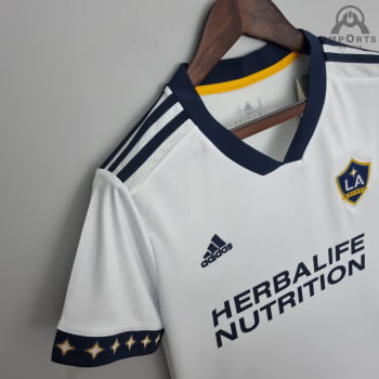 Camisa LA Galaxy I 22/23 Versão Feminina + Personalização Grátis