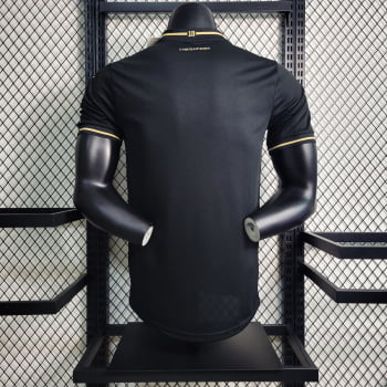 Camisa Lazio 23/24 Versão Jogador Goleiro Preta + Personalização Grátis 