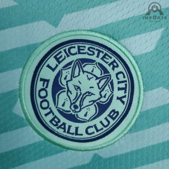 Camisa Leicester City II 21/22 Versão Torcedor + Personalização Grátis