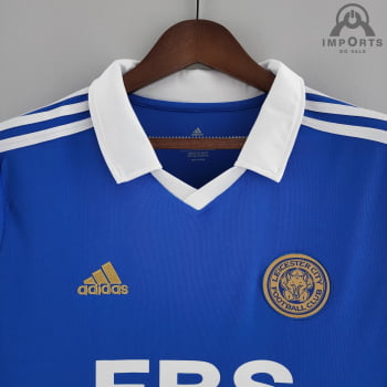 Camisa Leicester City l 22/23 Versão Torcedor + Personalização Grátis