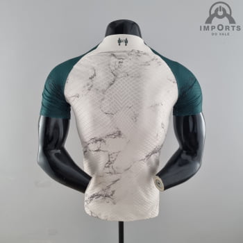 Camisa Liverpool 22/23 Ed. Concept Versão Jogador - Branca/verde