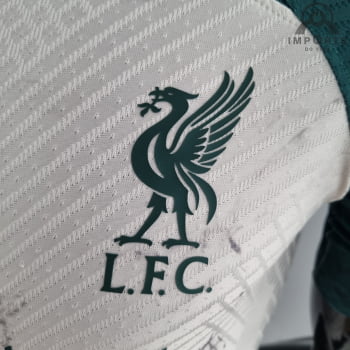 Camisa Liverpool 22/23 Ed. Concept Versão Jogador - Branca/verde