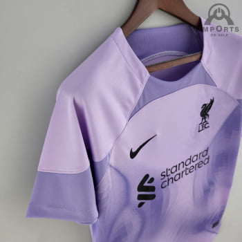 Camisa Liverpool 22/23 Goleiro - Roxa