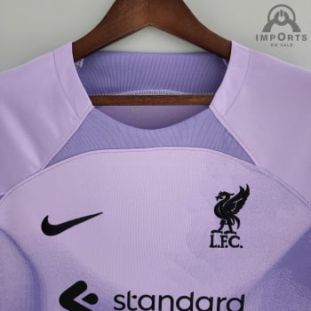 Camisa Liverpool 22/23 Goleiro - Roxa