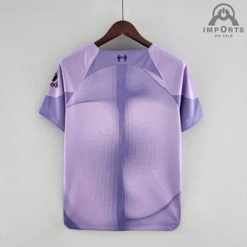 Camisa Liverpool 22/23 Goleiro - Roxa