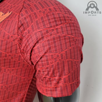 Camisa Liverpool 22/23 Versão Jogador Treino - Vermelho