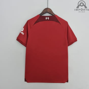 Camisa Liverpool I 22/23 Versão Torcedor + Personalização Grátis