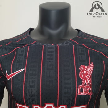 Camisa Liverpool x Lebron James 23/24 Versão Jogador + Personalização Grátis