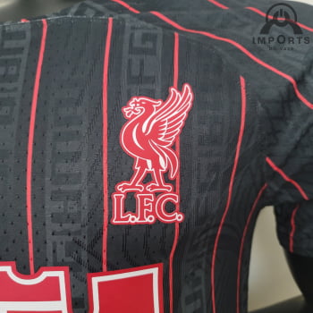Camisa Liverpool x Lebron James 23/24 Versão Jogador + Personalização Grátis