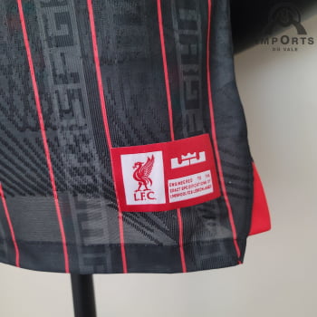 Camisa Liverpool x Lebron James 23/24 Versão Jogador + Personalização Grátis