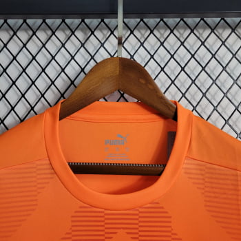 Camisa Manchester City 23/24 Goleiro Personalização Grátis - Laranja