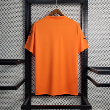 Camisa Manchester City 23/24 Goleiro Personalização Grátis - Laranja
