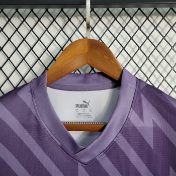 Camisa Manchester City 23/24 Goleiro Personalização Grátis - Roxo