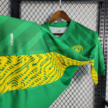 Camisa Manchester City 23/24 Goleiro Personalização Grátis - Verde/amarelo