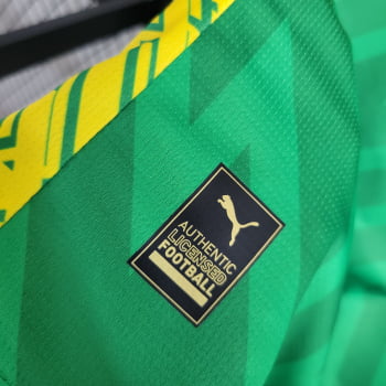 Camisa Manchester City 23/24 Goleiro Personalização Grátis - Verde/amarelo