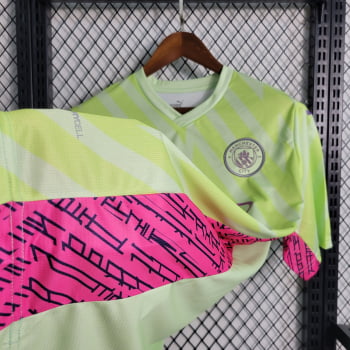 Camisa Manchester City 23/24 Goleiro Personalização Grátis - Verde