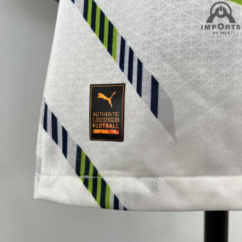 Camisa Manchester City 23/24 Versão Jogador Ed. Especial Branca + Personalização Grátis