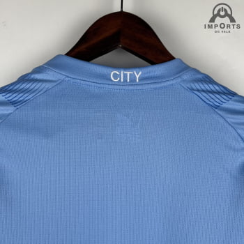 Camisa Manchester City I 23/24 Versão Feminina + Personalização Grátis