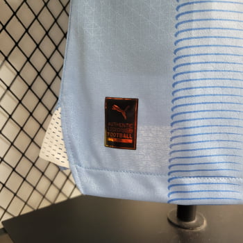 Camisa Manchester City I 23/24 Versão Jogador + Personalização Grátis 