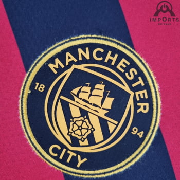 Camisa Manchester City II 22/23 Versão Torcedor + Personalização Grátis