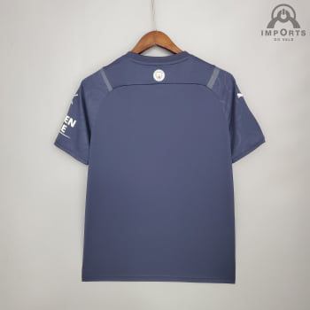 Camisa Manchester City III 21/22 Versão Torcedor + Personalização Grátis