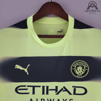 Camisa Manchester City III 22/23 Versão Torcedor + Personalização Grátis