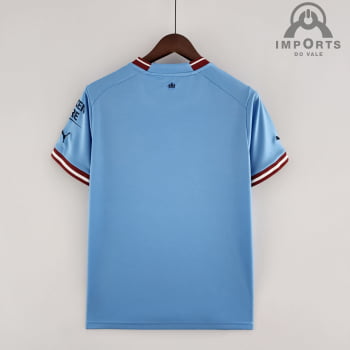 Camisa Manchester City l 22/23 Versão Torcedor + Personalização Grátis 