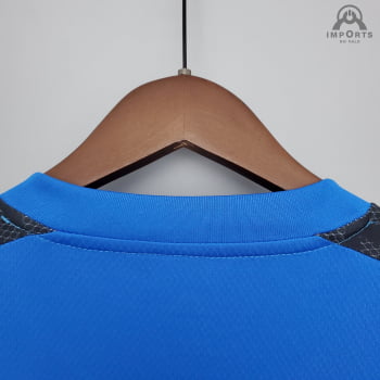 Camisa Manchester United 21/22 Treino - Azul