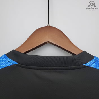 Camisa Manchester United 21/22 Treino - Preto