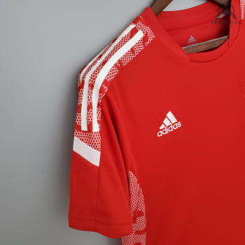 Camisa Manchester United 21/22 Treino - Vermelho