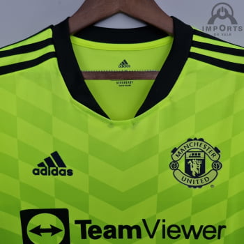 Camisa Manchester United 22/23 Treino - Verde