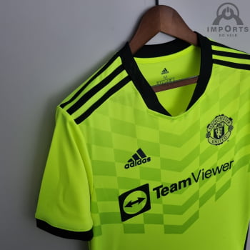 Camisa Manchester United 22/23 Treino - Verde