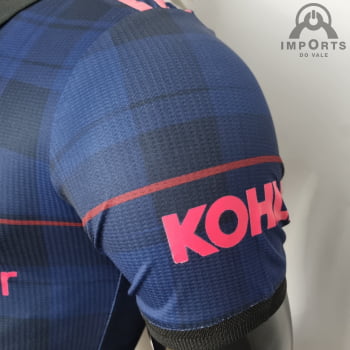 Camisa Manchester United 22/23 Versão Jogador Clássica Azul Royal + Personalização Grátis 