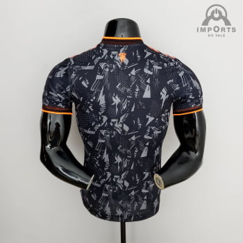 Camisa Manchester United 22/23 Versão Jogador - Concept Black