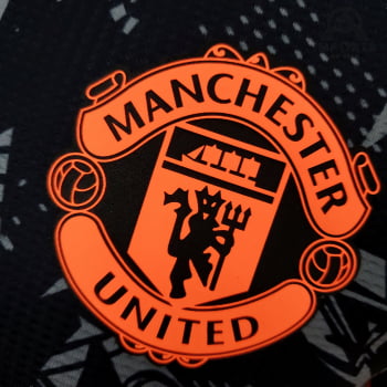 Camisa Manchester United 22/23 Versão Jogador - Concept Black