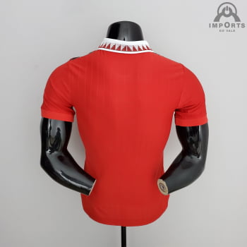 Camisa Manchester United I 22/23 Versão Jogador + Personalização Grátis