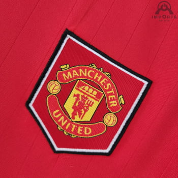 Camisa Manchester United I 22/23 Versão Feminina + Personalização Grátis Camisa Manchester United I 22/23 Versão Feminina + Personalização Grátis