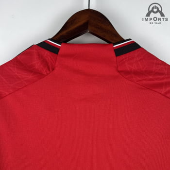 Camisa Manchester United I 23/24 Versão Torcedor + Personalização Grátis