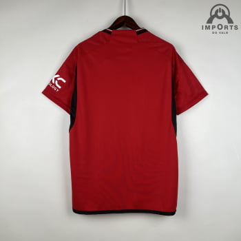 Camisa Manchester United I 23/24 Versão Torcedor + Personalização Grátis