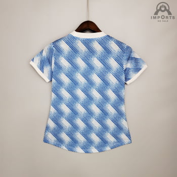 Camisa Manchester United II 21/22 Versão Feminina + Personalização Grátis