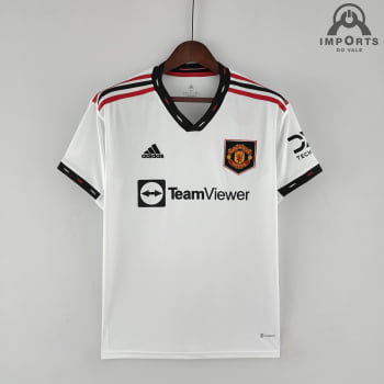 Camisa Manchester United II 22/23 Versão Torcedor + Personalização Grátis 