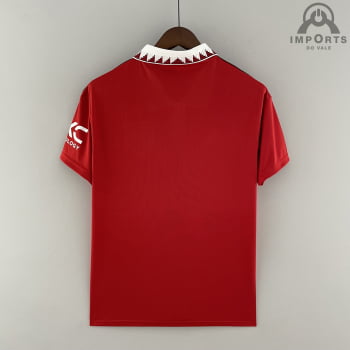 Camisa Manchester United l 22/23 Versão Torcedor + Personalização Grátis 