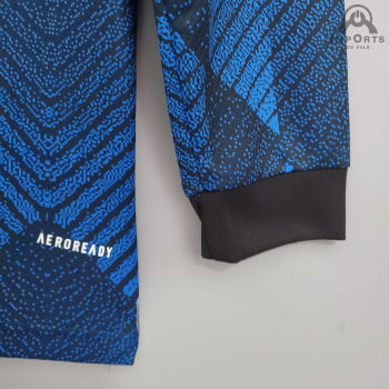 Camisa Manga Longa Manchester United II 21/22 Versão Torcedor + Personalização Grátis