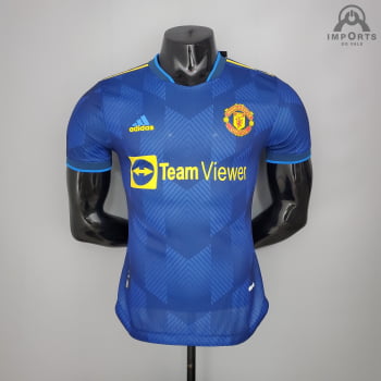 Camisa Manchester United III 21/22 Versão Jogador + Personalização Grátis