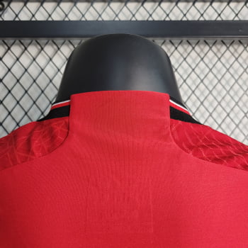 Camisa Manchester United I 23/24 Versão Jogador + Personalização Grátis