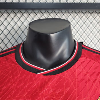Camisa Manchester United I 23/24 Versão Jogador + Personalização Grátis