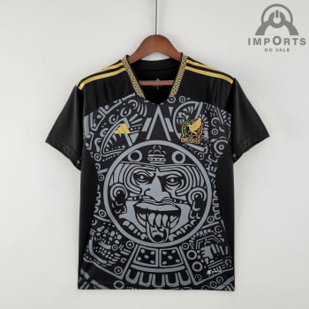 Camisa da Seleção Mexicana 2022 Versão Torcedor Ed. Especial - Preta Camisa da Seleção Mexicana 2022 Versão Torcedor Ed. Especial - Preta