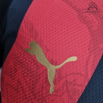 Camisa Milan 22/23 Versão Jogador Ed. Especial Black + Personalização Grátis