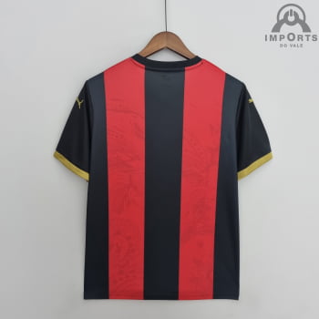 Camisa Milan 22/23 Versão Torcedor + Personalização Grátis - Clássica