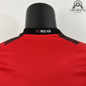 Camisa Milan I 23/24 Versão Jogador + Personalização Grátis